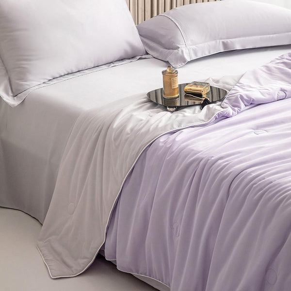 1 Piece - Cooling and  Soft Ice Silk Duvet Cover