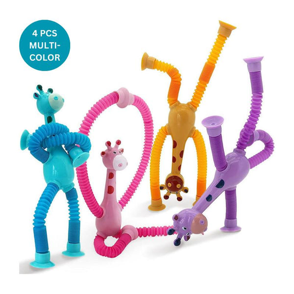 Set of 4 pcs - Giraffe Toy